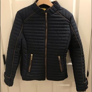 Navy Puffer Jacket